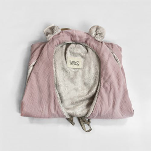 Babyshower(ベビーシャワー)|クマのフード付きフリースブランケット