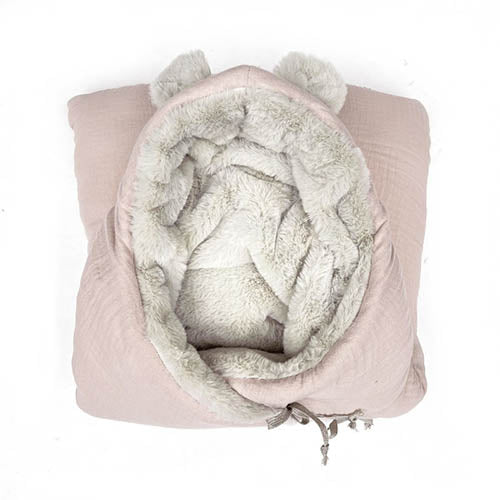 Babyshower(ベビーシャワー)|クマ耳つきもこもこフットマフ