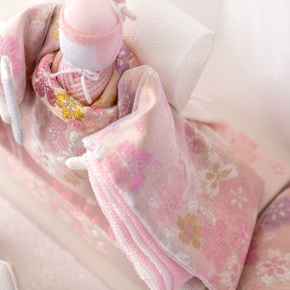 雛人形 HAKI(ハキ) 桃花 絢爛 (ももか けんらん) 金襴西陣織 白粋 cuna select限定