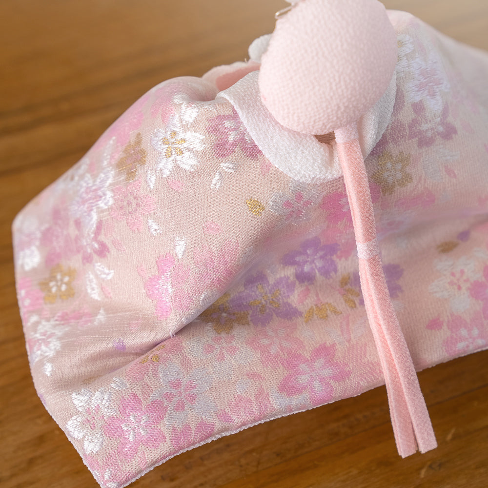 雛人形 HAKI(ハキ) 桃花 絢爛 (ももか けんらん) 金襴西陣織 白粋 cuna select限定 名入れ木札特典付き