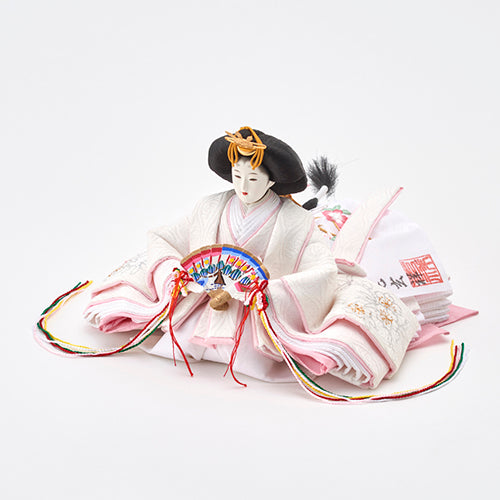雛人形 白音 雛凛(ひなり) 京人形 み彌け×cuna selectオリジナル 京雛