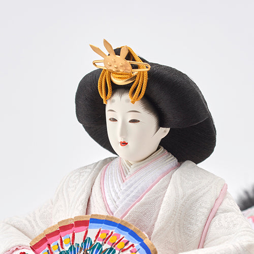 雛人形 白音 雛凛(ひなり) 京人形 み彌け×cuna selectオリジナル 京雛