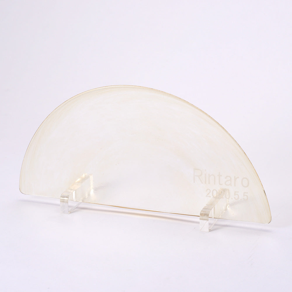 五月人形・兜飾り Glass studio MIGAKI ヴェネチアングラスの節句兜 光-luce-(ルーチェ) 当店限定