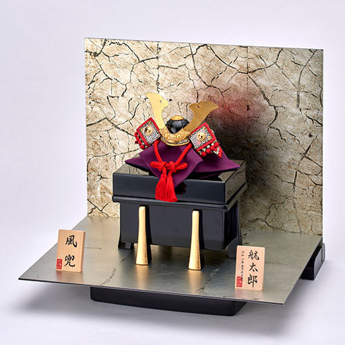 五月人形・兜飾り KOH -煌- 風兜(ふうと) 箔一×cuna select