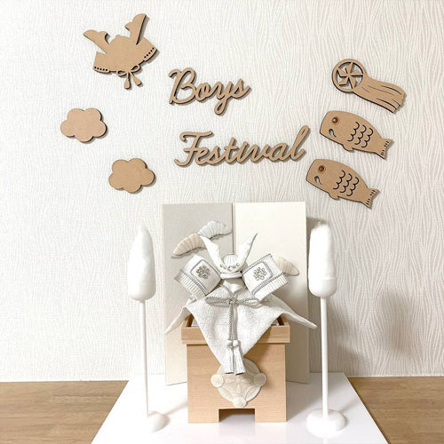 五月人形・兜飾り HAKI(ハキ) 燿 -hikaru- コンパクト兜 白粋