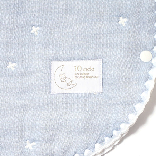 10mois(ディモワ)|ふくふくガーゼ(6重ガーゼ)スリーパー