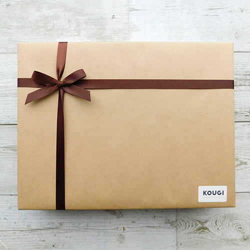 KOUGI(コウギ)|おなまえ積み木 Lサイズ(桐箱付き)