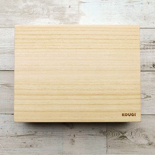 KOUGI(コウギ)|おなまえ積み木 Lサイズ(桐箱付き)