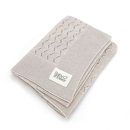 Babyshower(ベビーシャワー)|コットンニットブランケット