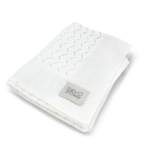 Babyshower(ベビーシャワー)|コットンニットブランケット