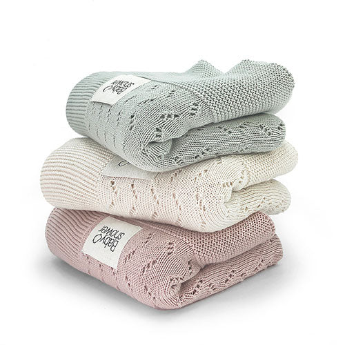 Babyshower(ベビーシャワー)|コットンニットブランケット