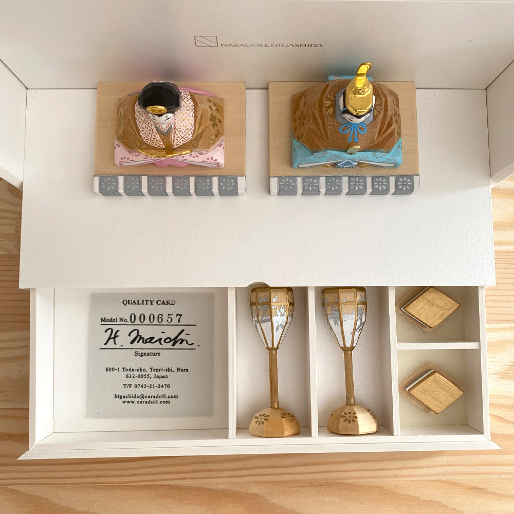 雛人形 NARADOLL HIGASHIDA 奈良一刀彫 CA:Touch(かたち) クーナセレクト限定
