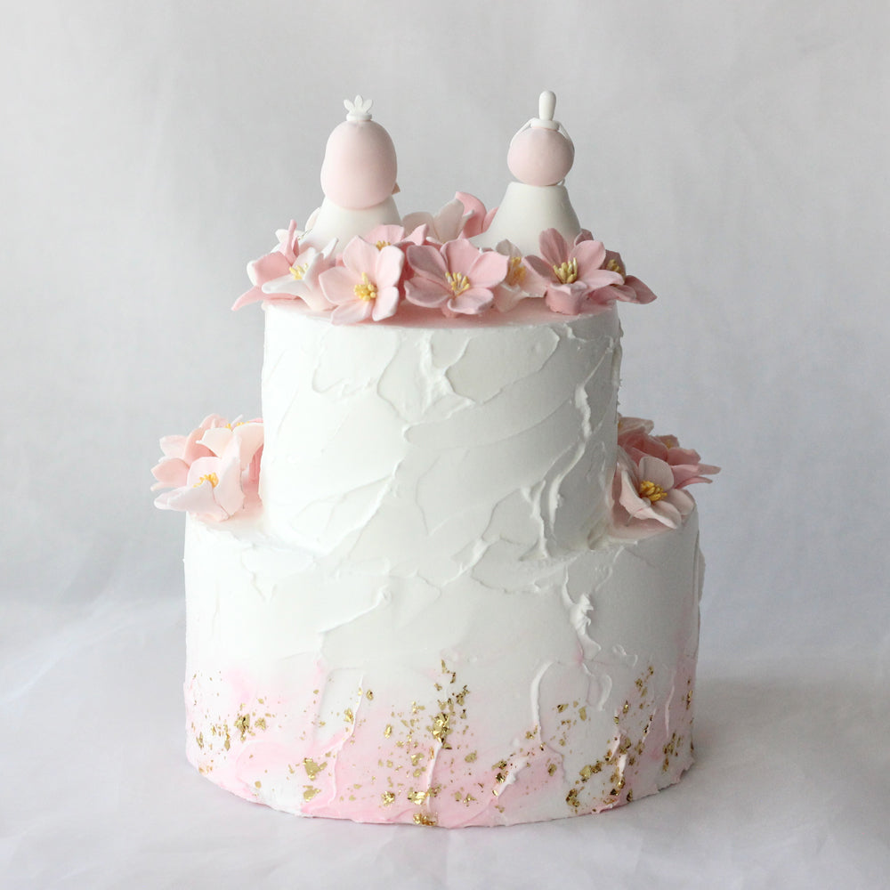 雛人形クレイケーキ ボンモンボヌール Chanson douce(シャンソンデュース/あまい唄) Bon mon bonheur