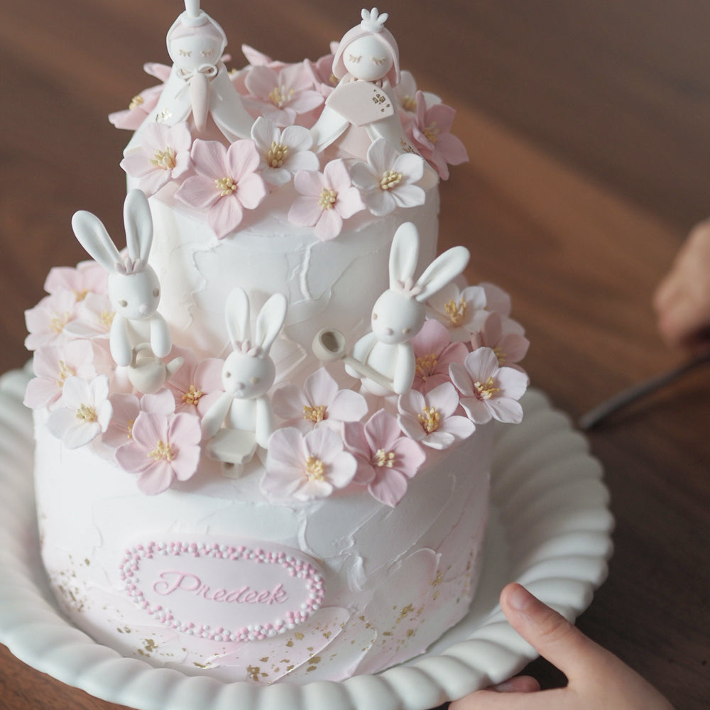 雛人形クレイケーキ ボンモンボヌール Chanson douce(シャンソンデュース/あまい唄) Bon mon bonheur