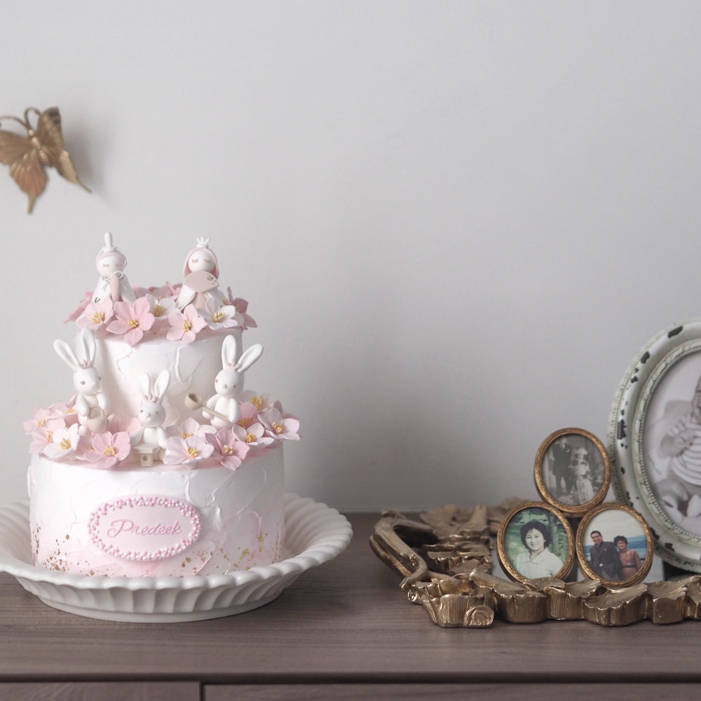 雛人形クレイケーキ ボンモンボヌール Chanson douce(シャンソンデュース/あまい唄) Bon mon bonheur