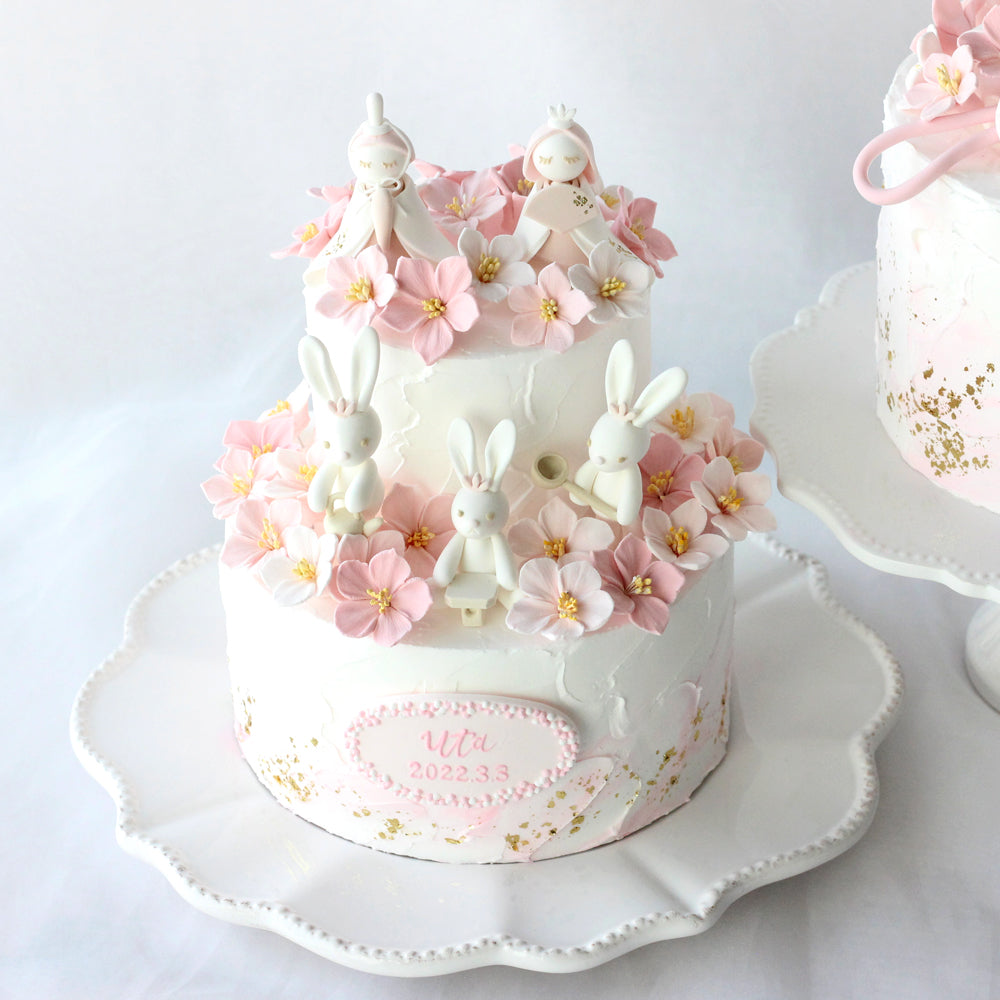 雛人形クレイケーキ ボンモンボヌール Chanson douce(シャンソンデュース/あまい唄) Bon mon bonheur