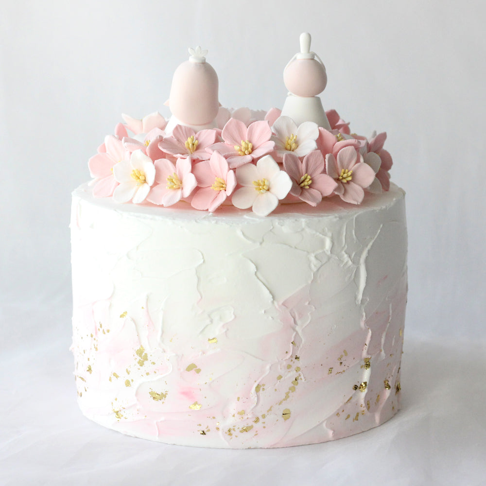 雛人形クレイケーキ ボンモンボヌール Chanson douce(シャンソンデュース/あまい唄) Bon mon bonheur