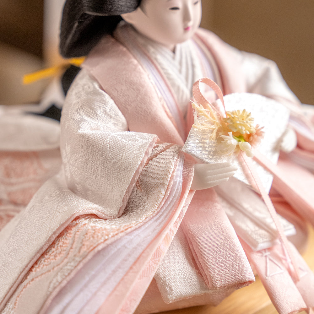 雛人形 kokokara(ここから) 和花-nodoka- 花飾りひな人形(メーカー直送)