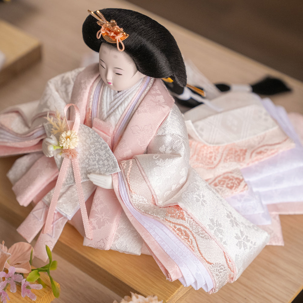雛人形 kokokara(ここから) 和花-nodoka- 花飾りひな人形(メーカー直送)