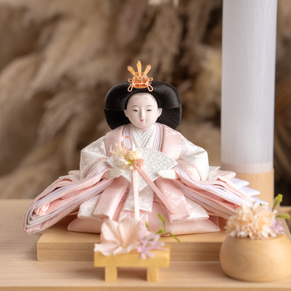 雛人形 kokokara(ここから) 和花-nodoka- 花飾りひな人形(メーカー直送)