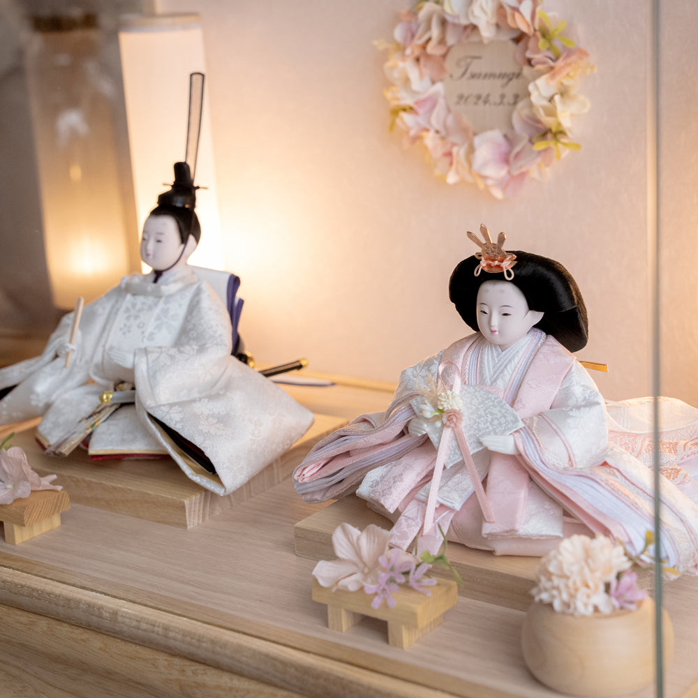 雛人形 kokokara(ここから) 和花-nodoka- 花飾りひな人形(メーカー直送)