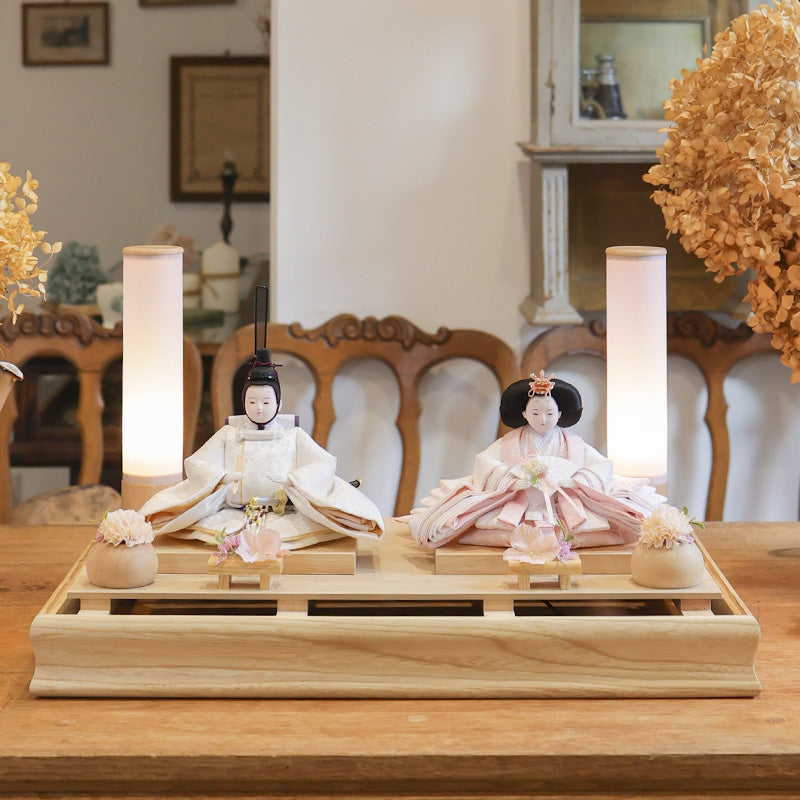 雛人形 kokokara(ここから) 和花-nodoka- 花飾りひな人形(メーカー直送)