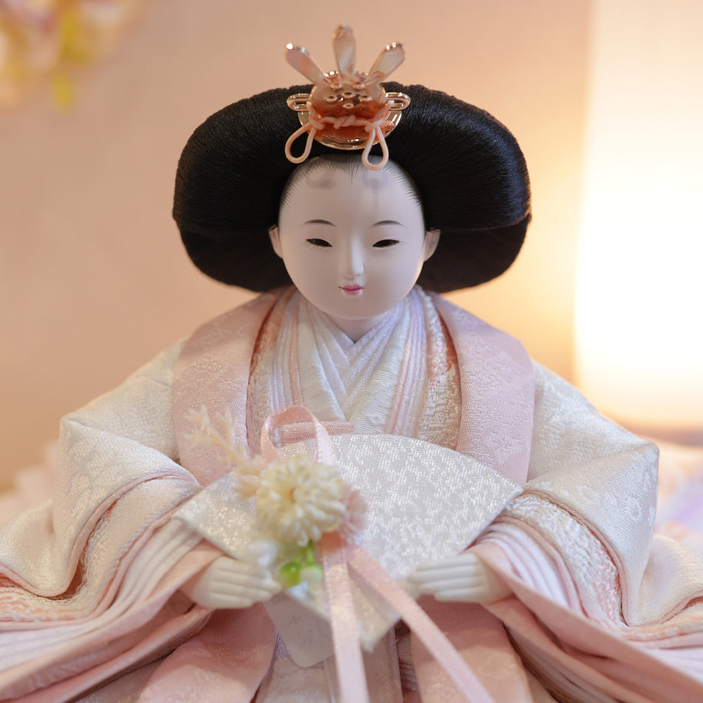 雛人形 kokokara(ここから) 和花-nodoka- 花飾りひな人形(メーカー直送)