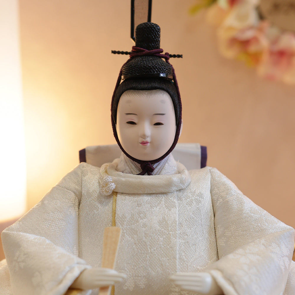 雛人形 kokokara(ここから) 和花-nodoka- 花飾りひな人形(メーカー直送)