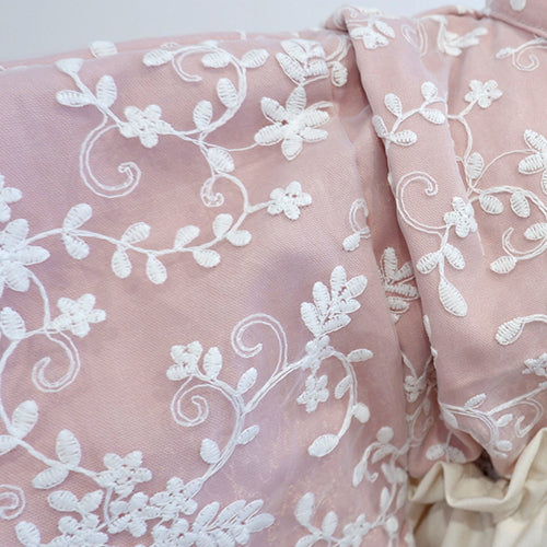 咲重(SAE)|オートクチュールレースベビー袴 和洋袴- 花風・伊吹 (名入れなし)