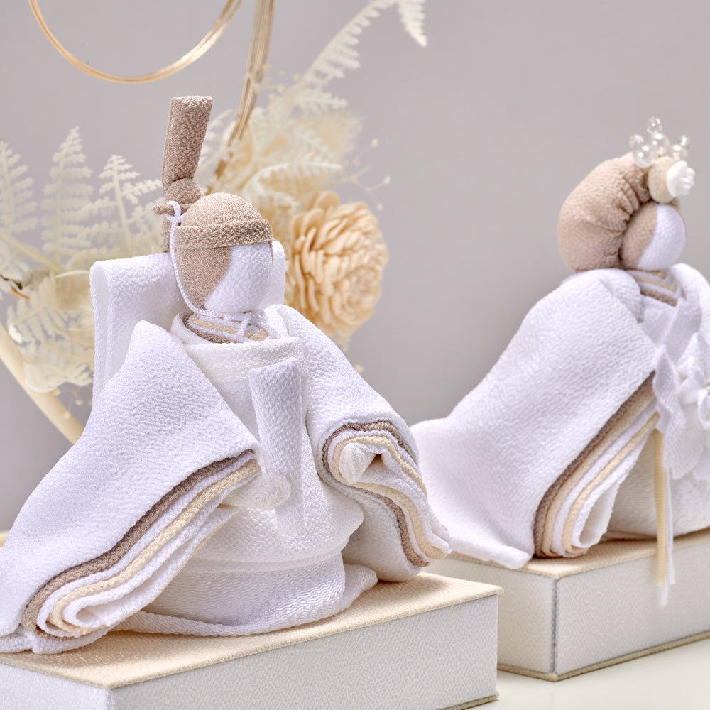 雛人形 美奏 あわいろ リース cuna select限定 雛揃 淡色