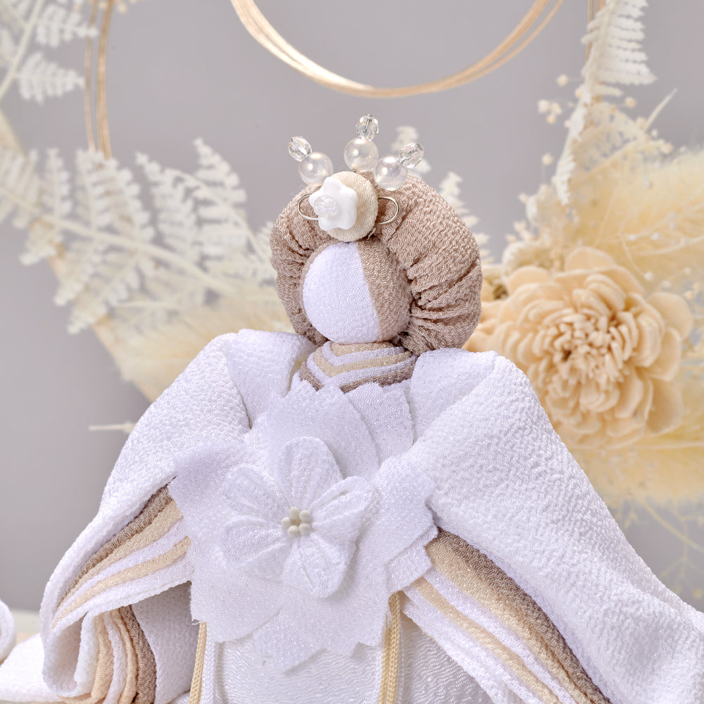 雛人形 美奏 あわいろ リース cuna select限定 雛揃 淡色