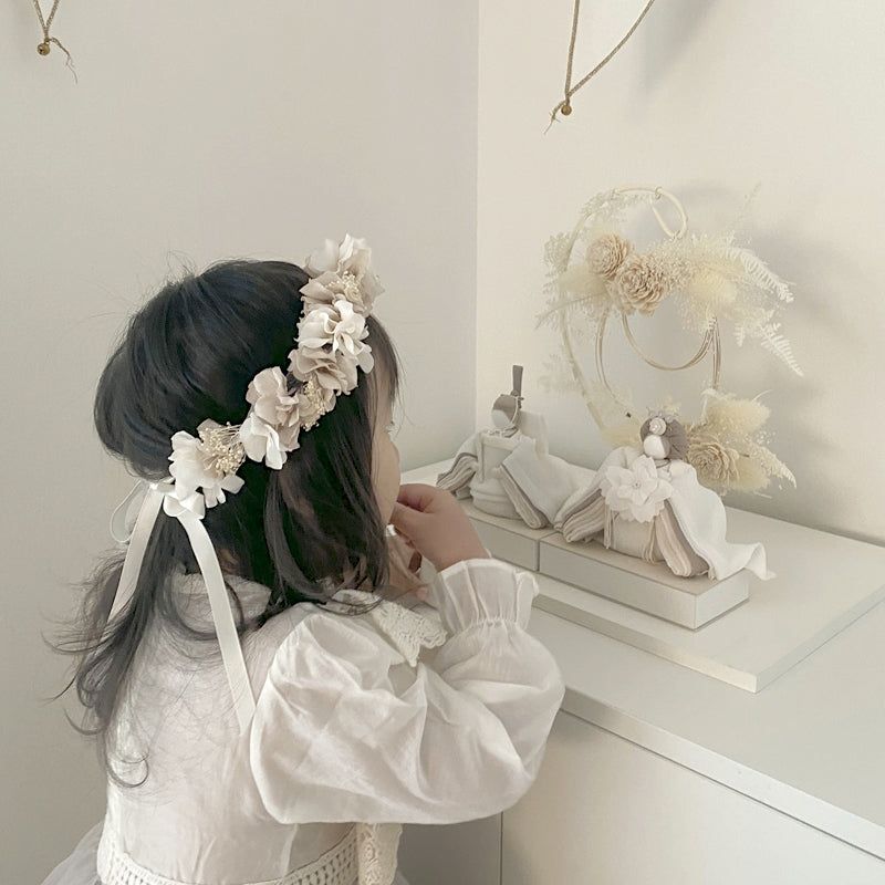 雛人形 美奏 あわいろ リース cuna select限定 雛揃 淡色