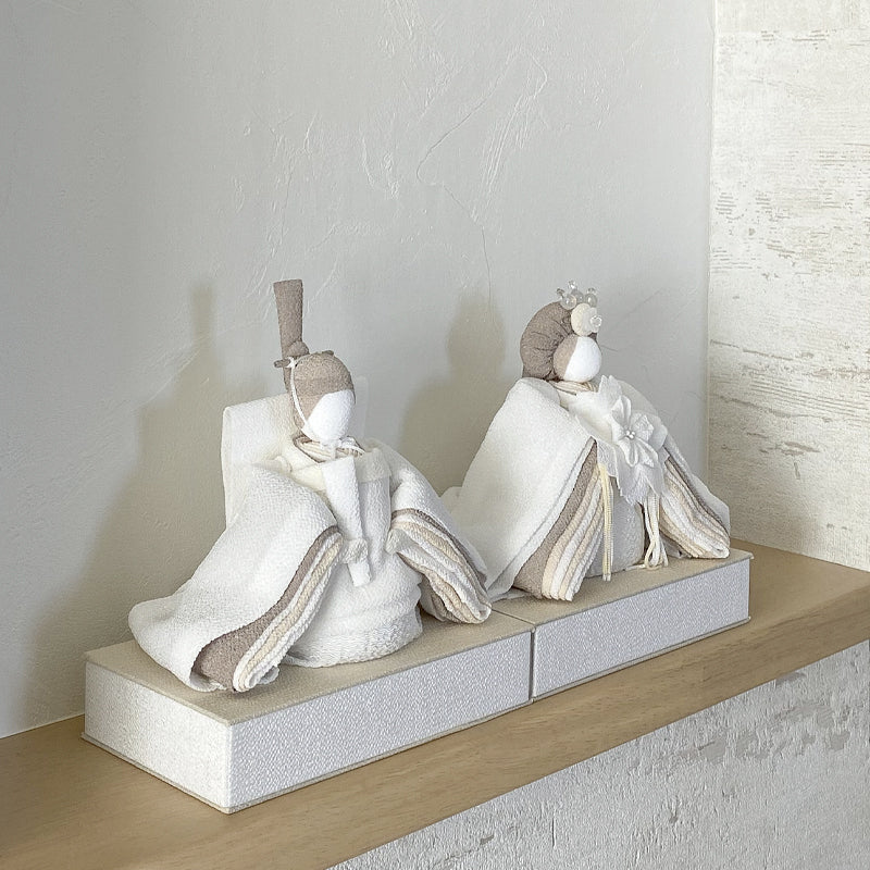 雛人形 美奏 あわいろ リース cuna select限定 雛揃 淡色