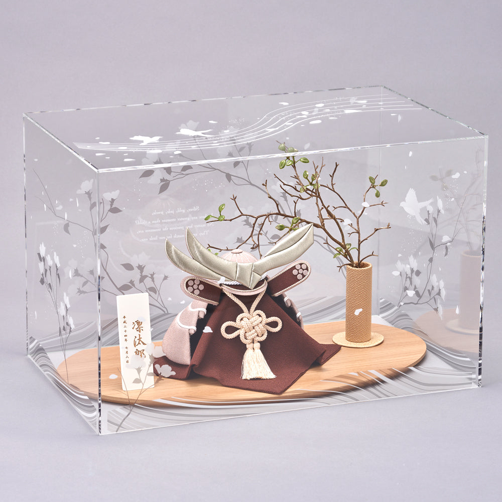 五月人形・兜飾り 美奏 ひいろ (飛色) cuna select限定