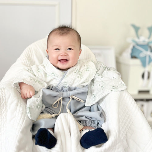 咲重(SAE)|オートクチュールレースベビー袴 和洋袴 - 那由多・隼風(なゆた・はやて)