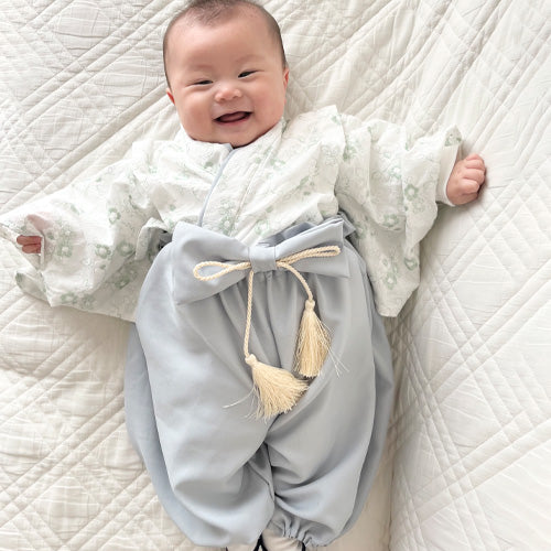 咲重(SAE)|オートクチュールレースベビー袴 和洋袴 - 那由多・隼風(なゆた・はやて)