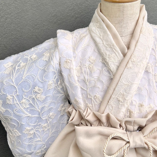 咲重(SAE)|オートクチュールレースベビー袴 和洋袴 - 紬希・茉白