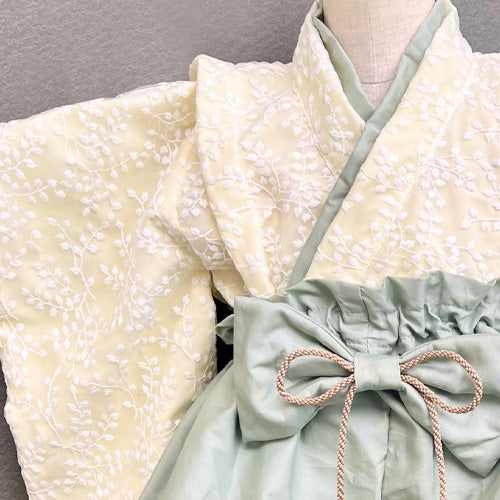 咲重(SAE)|オートクチュールレースベビー袴 和洋袴 - 紬希・茉白