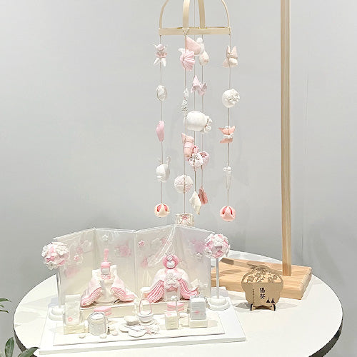 つるし雛 RUBINA(ルビナ) 心桃 雛のつるし飾り cuna select限定