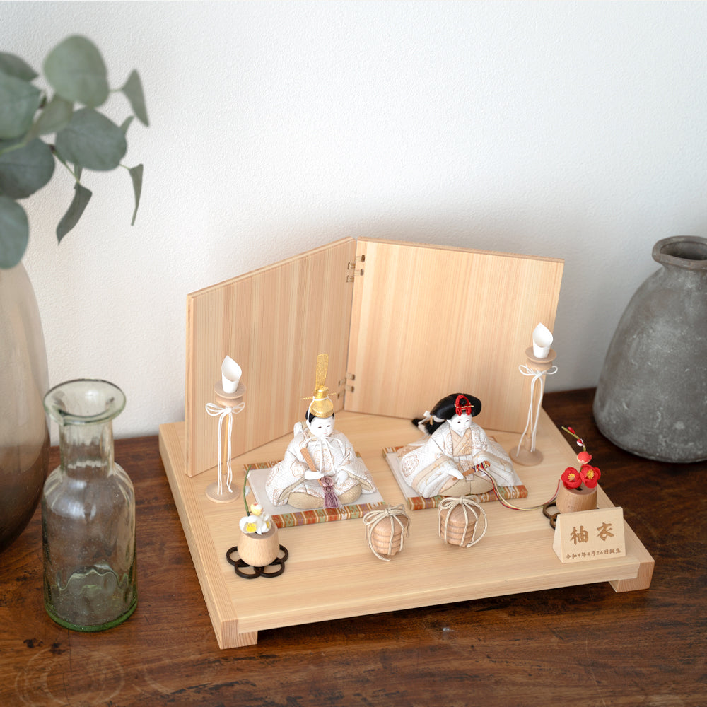 雛人形 HARUHINA (はるひな) 木目込み ひな人形 にちか cuna select限定