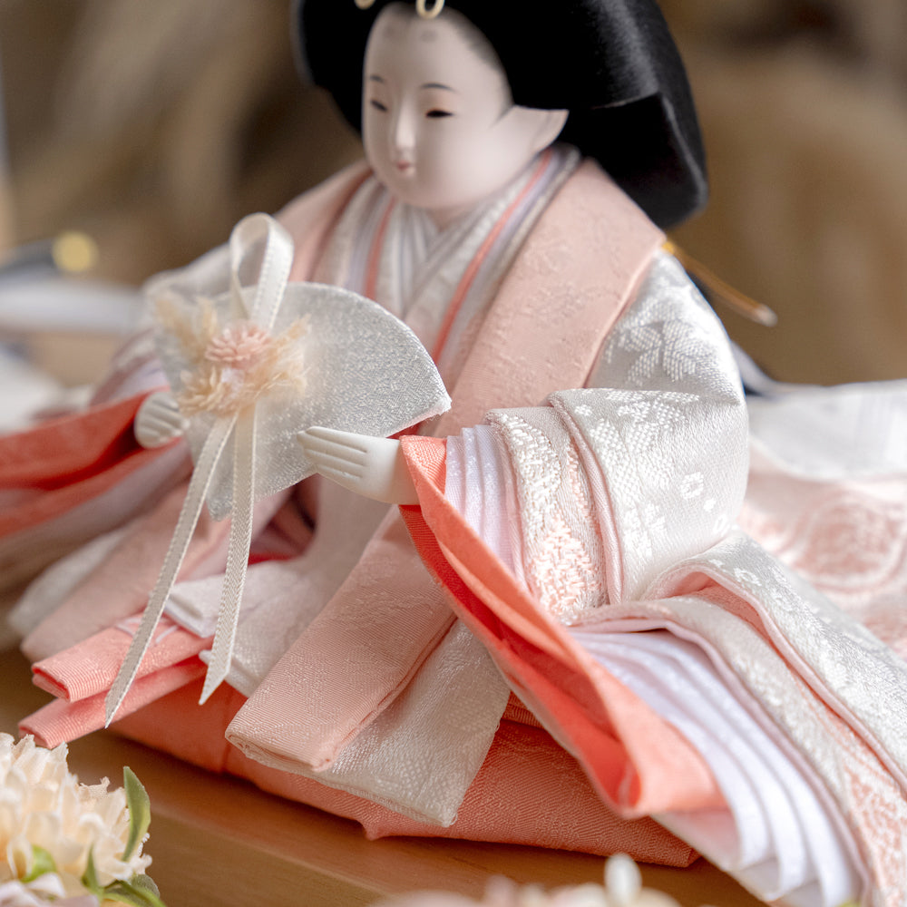 雛人形 kokokara(ここから) 結衣花-yuika- 花飾りひな人形(メーカー直送)