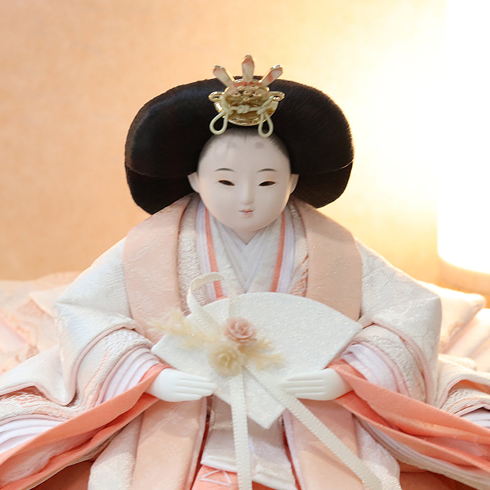 雛人形 kokokara(ここから) 結衣花-yuika- 花飾りひな人形(メーカー直送)