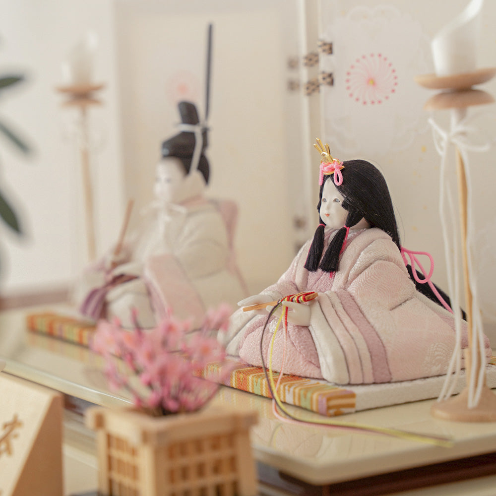 雛人形 HARUHINA (はるひな)木目込み ひな人形 みちとせ cuna select限定