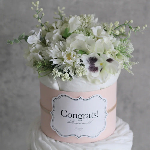 オーガニックおむつケーキ Fresh Bouquet|LA couche(ラクーシュ)