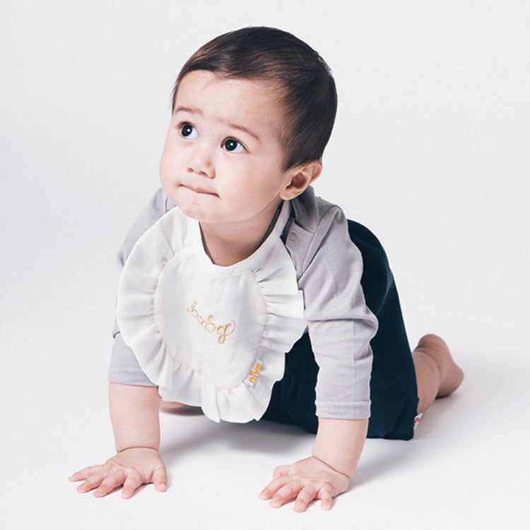 niva(ニヴァ)|コットンリネンbaby刺繍スタイ