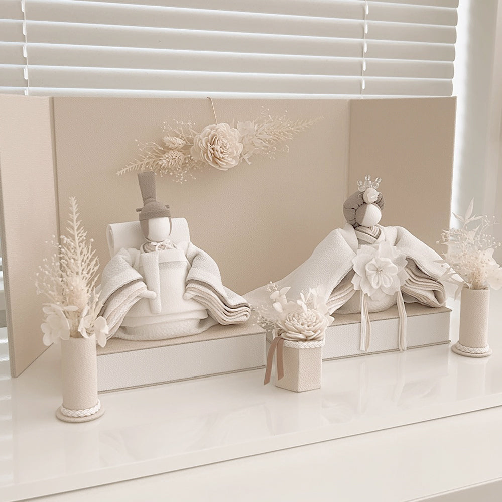 雛人形 あわいろ クラシック cuna select限定 雛揃 淡色 美奏