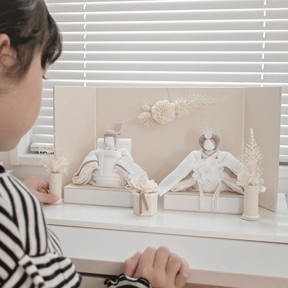 雛人形 あわいろ クラシック cuna select限定 雛揃 淡色 美奏