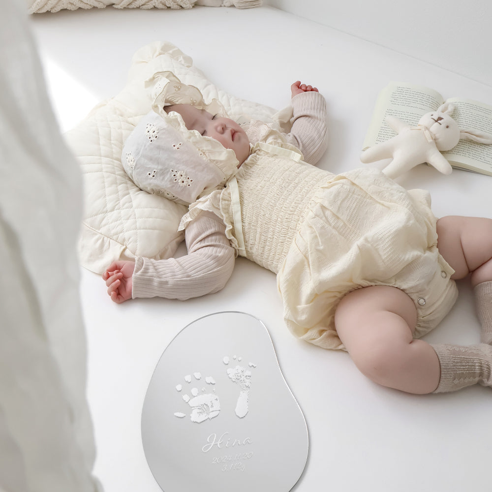 CURIA(キュリア)|手形プリント ウェーブミラー&プレート