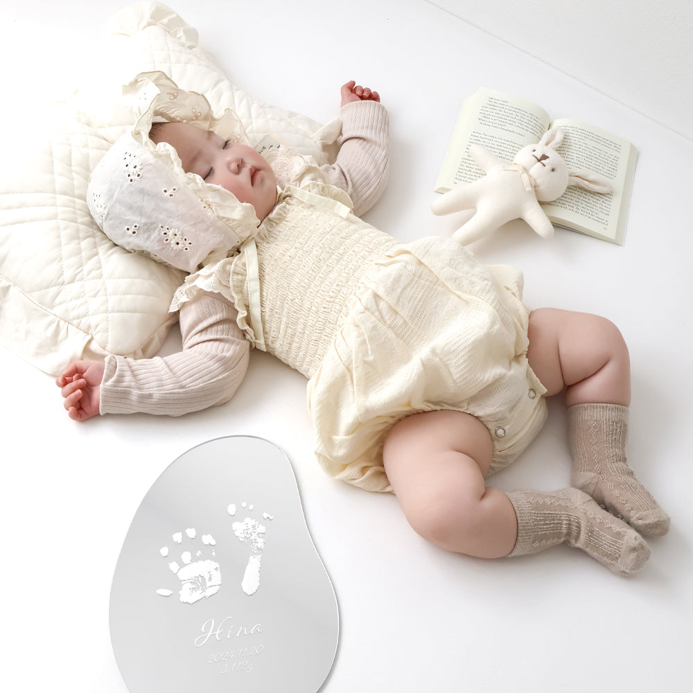 CURIA(キュリア)|手形プリント ウェーブミラー&プレート