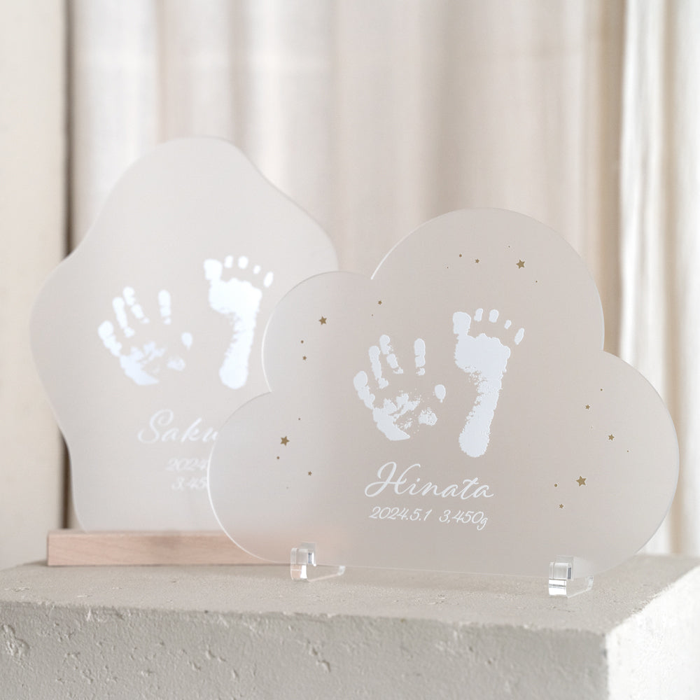 CURIA(キュリア)|手形プリント ウェーブミラー&プレート